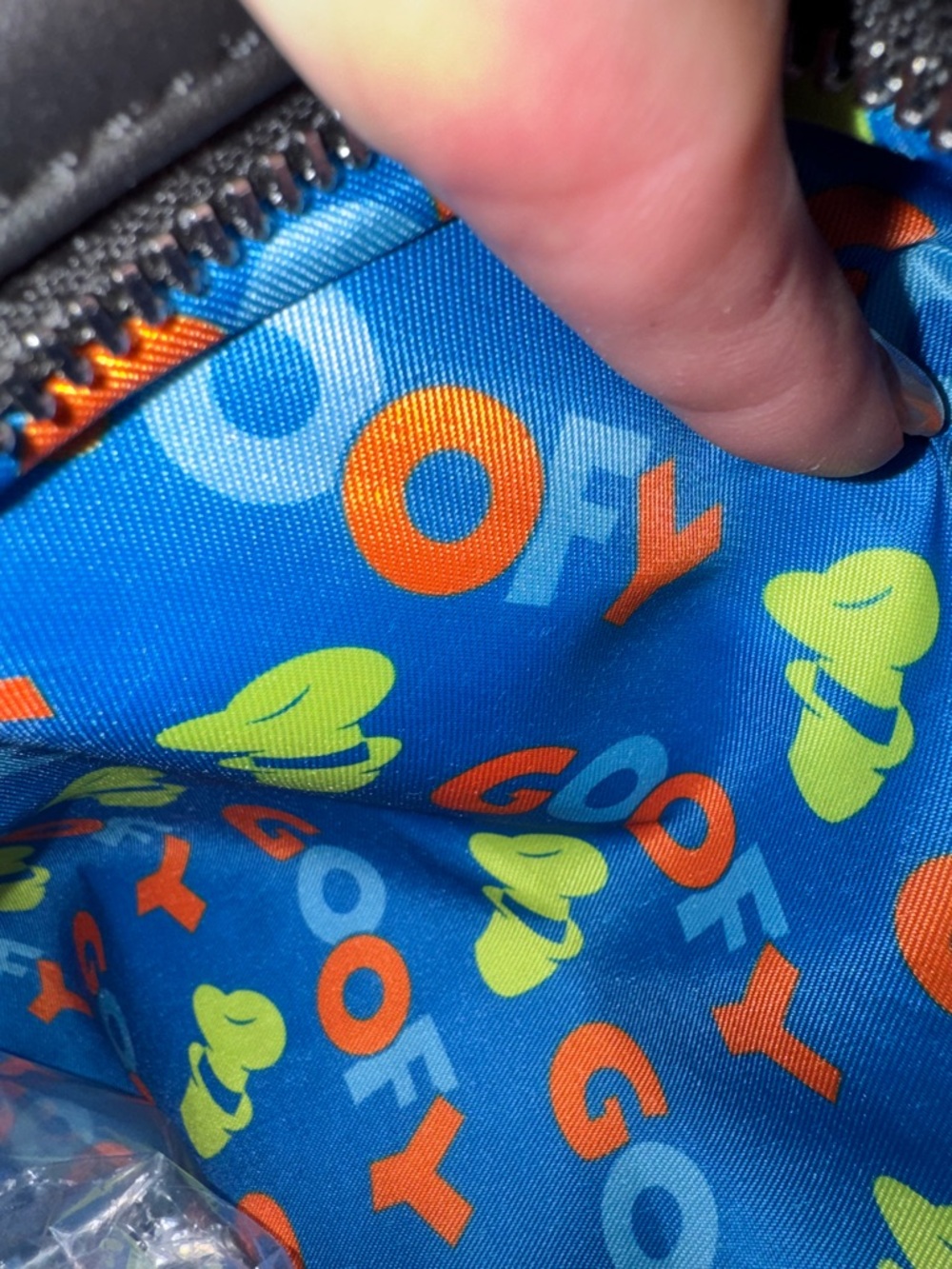 Disney Loungefly hard tag! Goofy Character Mini Backpack - Multi-Color - Picture 6 of 7